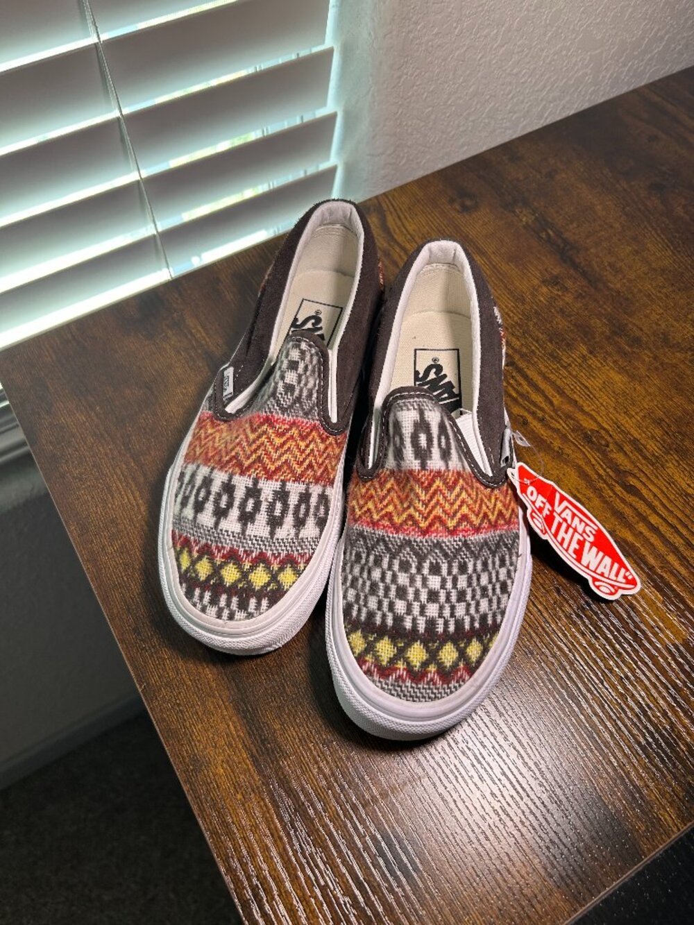 Van's, NWT, Multi-Color, Slip-On Sneakers, Women's Size 5.5 (Men's Size 4)